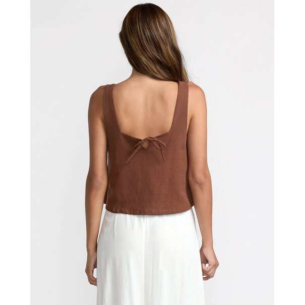 RVCA Baker Top-Mocha
