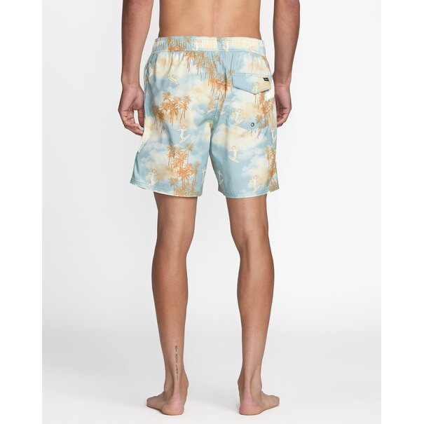 RVCA Perry Elastic 17 Short-Sky