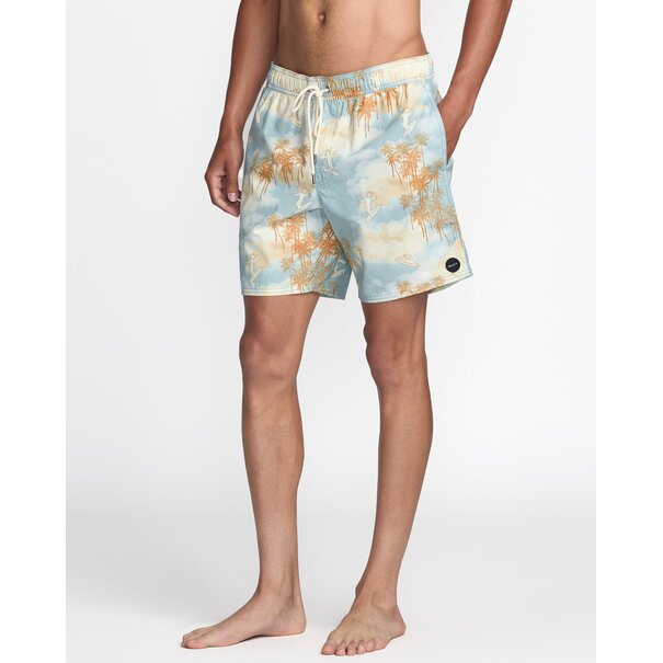 RVCA Perry Elastic 17 Short-Sky