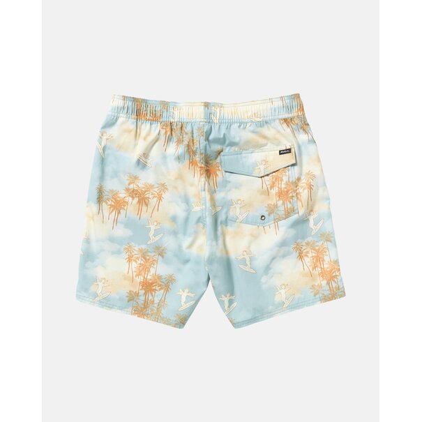 RVCA Perry Elastic 17 Short-Sky