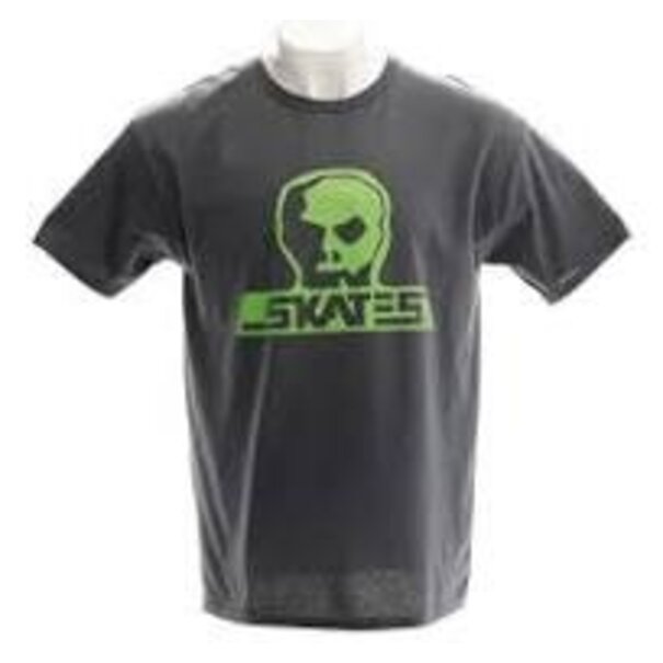 SKULL SKATES Skull T-Shirt Burbs-Graphite