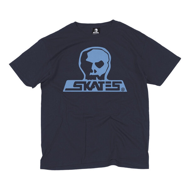 SKULL SKATES Skull T-Shirt Burbs-Deep Sea