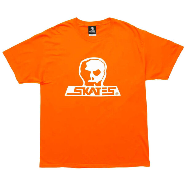 SKULL SKATES Skull T-Shirt Burbs-Creamsicle