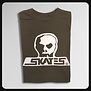 Skull T-Shirt Burbs-Mash