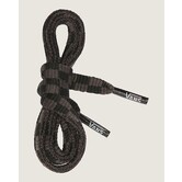 Flat Laces-Black/Charcoal Checkered- 36"