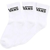 Women's Classic Half Crew-White-3-Pack