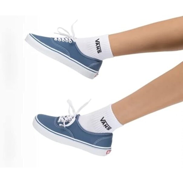 Vans Footwear Women's Classic Half Crew-White-3-Pack