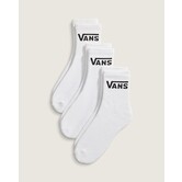 Classic Half Crew-White-3 Pack