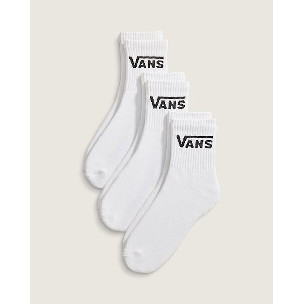 Vans Footwear Classic Half Crew-White-3 Pack