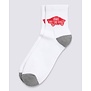 Art Half Crew Socks-Racing Red