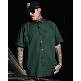Bamboo 2.0 Short Sleeve-Dark Green
