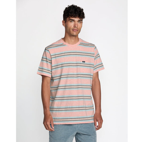 RVCA Magnolia Crew-Peach