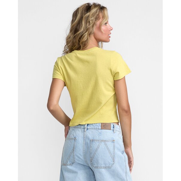 RVCA Forever Tee-Thyme Green