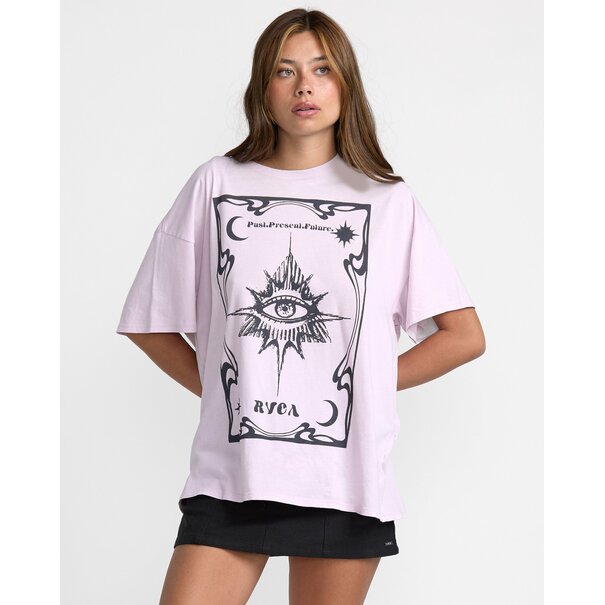 RVCA Baggie Tee-Cloud Purple