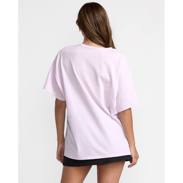 RVCA Baggie Tee-Cloud Purple