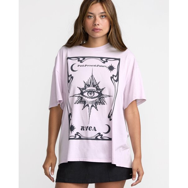 RVCA Baggie Tee-Cloud Purple