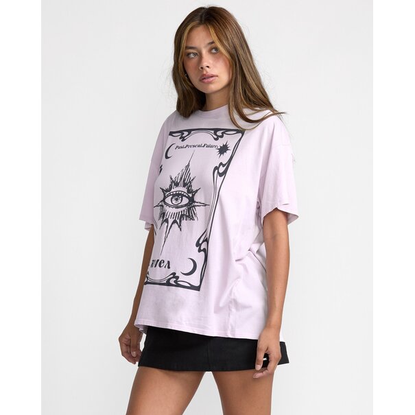 RVCA Baggie Tee-Cloud Purple