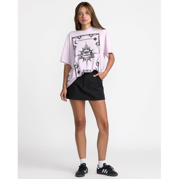 RVCA Baggie Tee-Cloud Purple