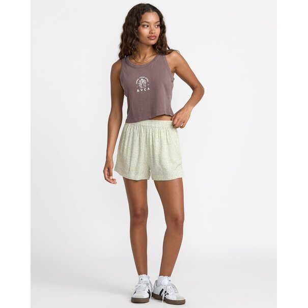 RVCA Flow Tank-Coffee Bean