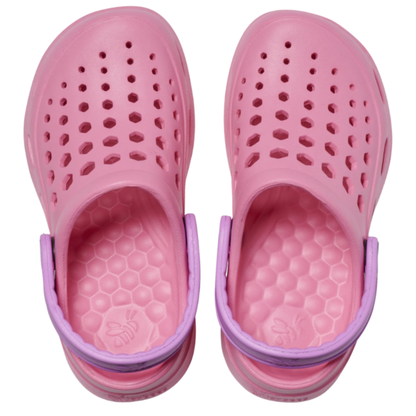 Joybees Footwear Kids Active Clog-Hyper Blush/Lavender Rose