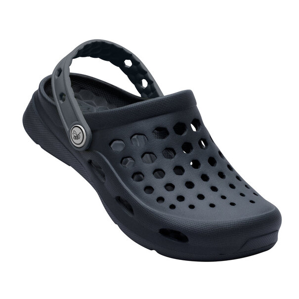 Joybees Footwear Kids Active Clog-Black/Charcoal