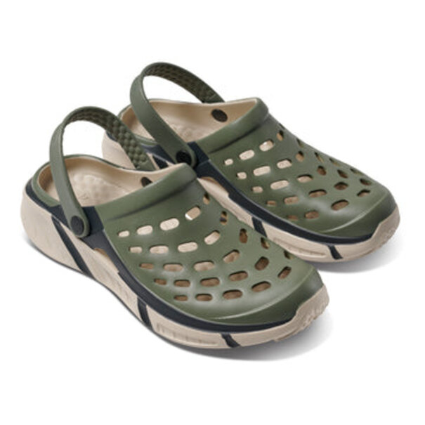 Joybees Footwear Trekking Clog Adults-Block Light Sage/Beige
