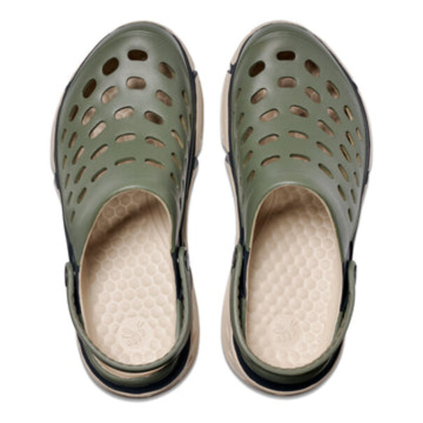 Joybees Footwear Trekking Clog Adults-Block Light Sage/Beige