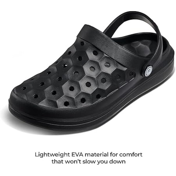 Joybees Footwear Varsity Clog-Black