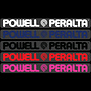 Powell Peralta Sticker-Straight Text