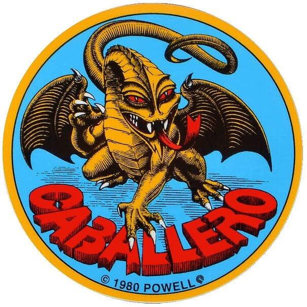Powell-Peralta Powell Peralta Sticker-Caballero-Circle