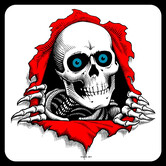 Powell Peralta Sticker-Ripper Clear Ramp (12")