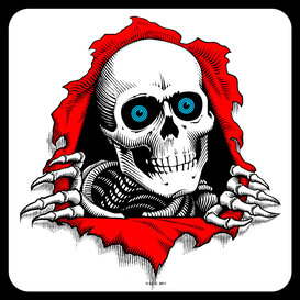 Powell Peralta Sticker-Ripper Clear Ramp (12")