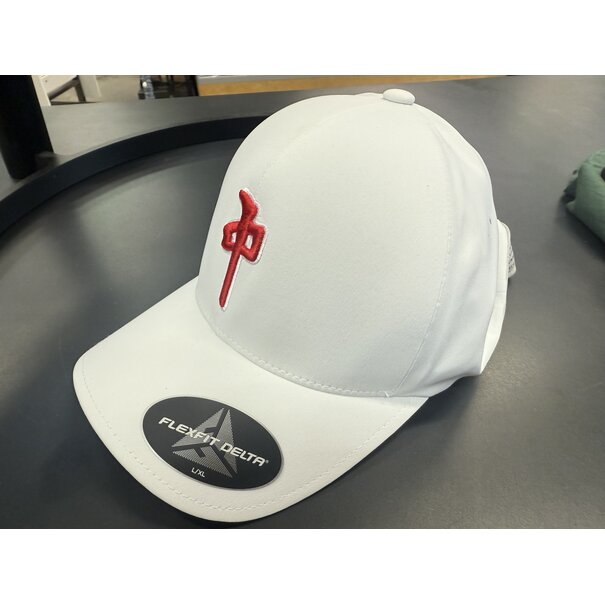 Red Dragon Apparel RDS Flexfit Delta OG Puffy-White/Red