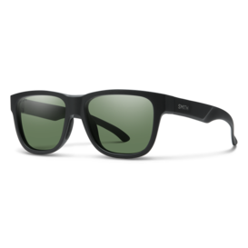 Lowdown Slim Black With Polarized Grey Green Lenses