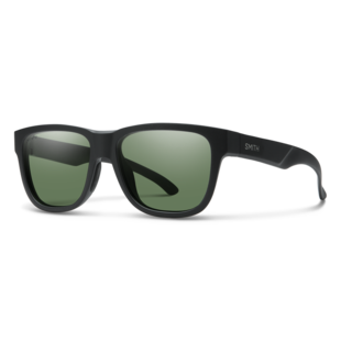 Lowdown Slim Black With Polarized Grey Green Lenses