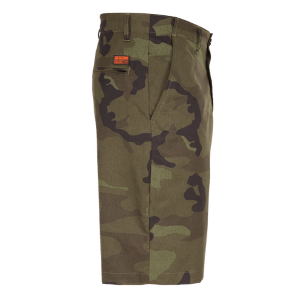 Dixxon Hybrid Shorts-Woodland Camo