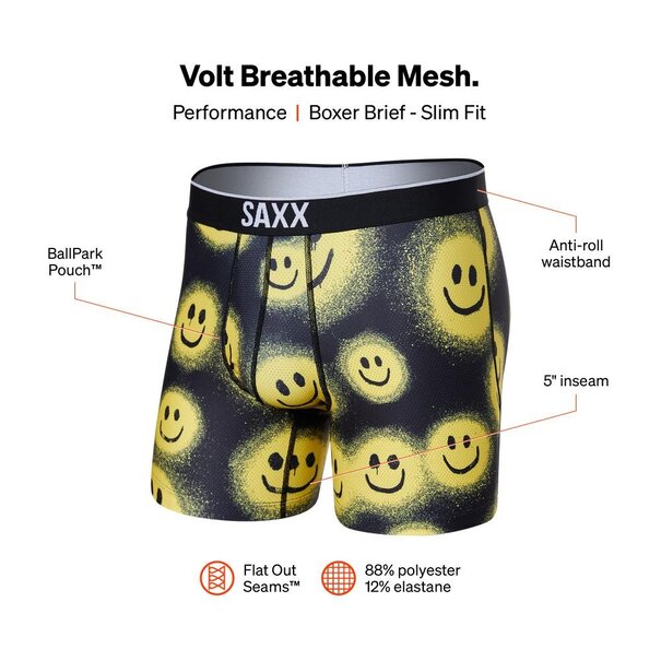 Saxx volt boxer brief - gingerbread M