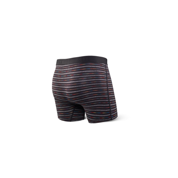 Saxx vibe boxer brief black gradient stripe M