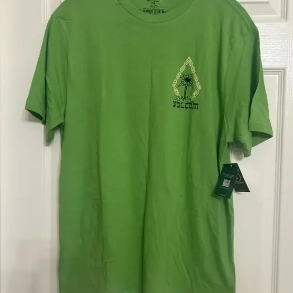 Volcom Perserverance Short Sleeve Tee Vibrant Green