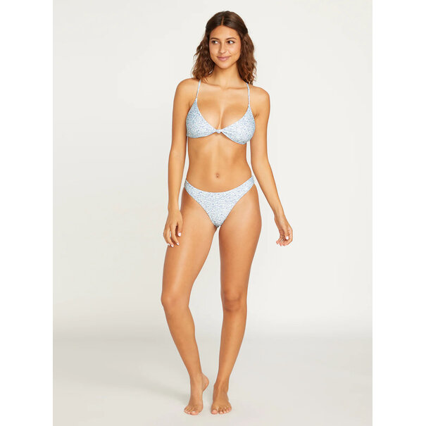 Volcom What's Poppin V-Neck- Pale Aqua