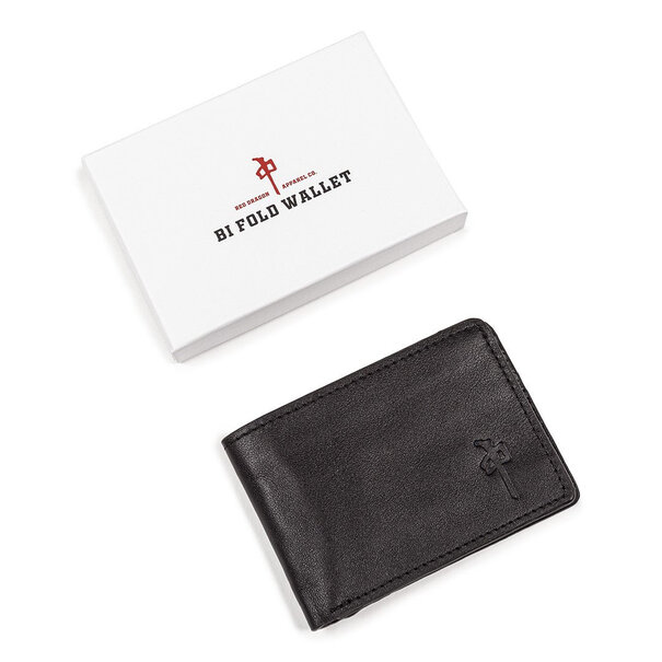 Red Dragon Apparel RDS Wallet Genuine Leather-Black
