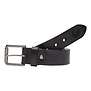 RDS Genuine Leather Belt-Matte Black