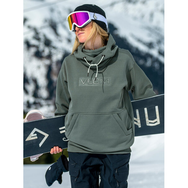 Volcom Riding Hydro Hoodie Eucalyptus