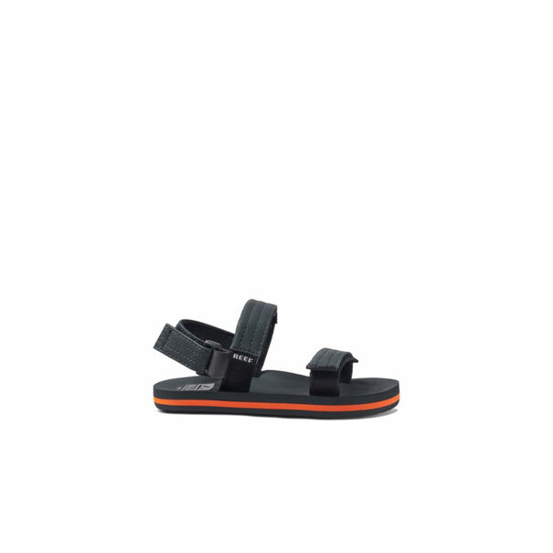 Reef Reef Little Ahi Convertible Sandals-Grey/Orange