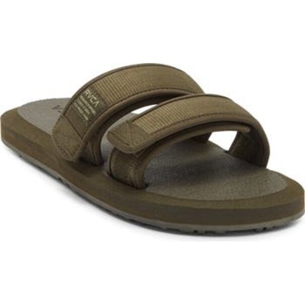RVCA Peak Sandal-Olive Green