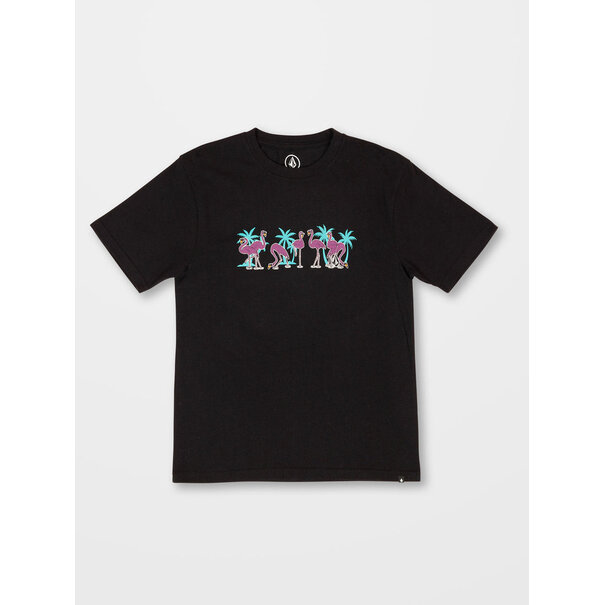 Volcom Flamingo Bros SS Tee-Black