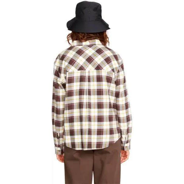 Volcom Plaid To Meet U LS-Espresso