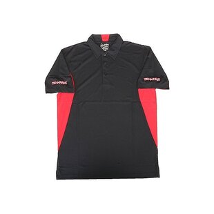 Traxxas/Dealer Polo-Black/Red