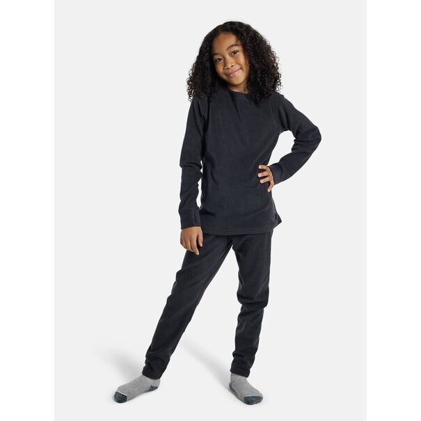 Burton Snowboards Fleece Base Layer Set 2026 Youth | True Black
