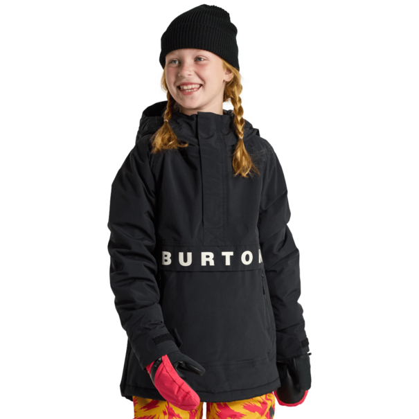 Burton Snowboards Kids' Frostner 2L Anorak True Black 2026